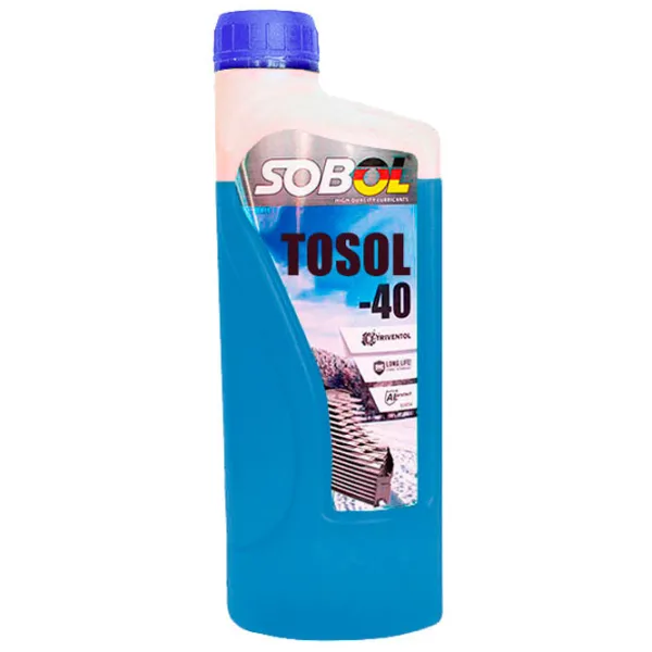 Антифриз SOBOL А40М New 75406 1 л Синий photo 1