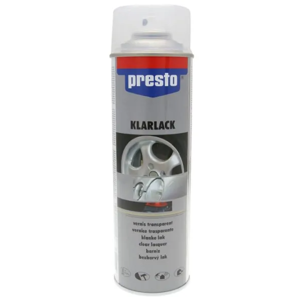 Автомобильный лак Presto Clear Lacquer 500 мл/ Для краски photo 1