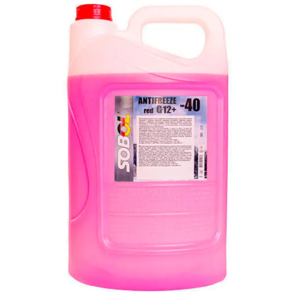 Antigel SOBOL New -40 G-12+ 75411 10 l Red photo 1