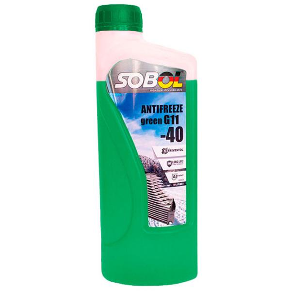 Антифриз SOBOL New -40 G-11 75408 1 л Зелёный photo 1 Антифриз SOBOL New -40 G-11 75408 1 л Зелёный photo 1