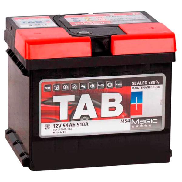 Acumulator auto Tab Magic 510A/ 54 Ah photo 1 Acumulator auto Tab Magic 510A/ 54 Ah photo 1