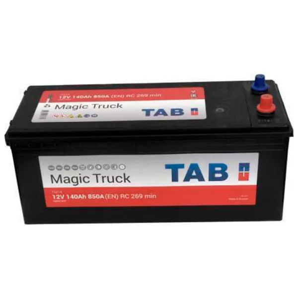 Авто аккумулятор Tab Magic Truck 850A/ 140 Ач photo 1 Авто аккумулятор Tab Magic Truck 850A/ 140 Ач photo 1