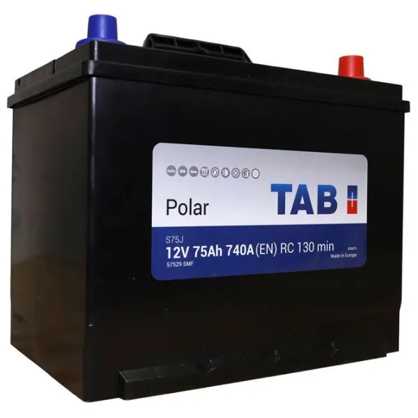 Acumulator auto Tab Polar 740A/ 75 Ah photo 1 Acumulator auto Tab Polar 740A/ 75 Ah photo 1