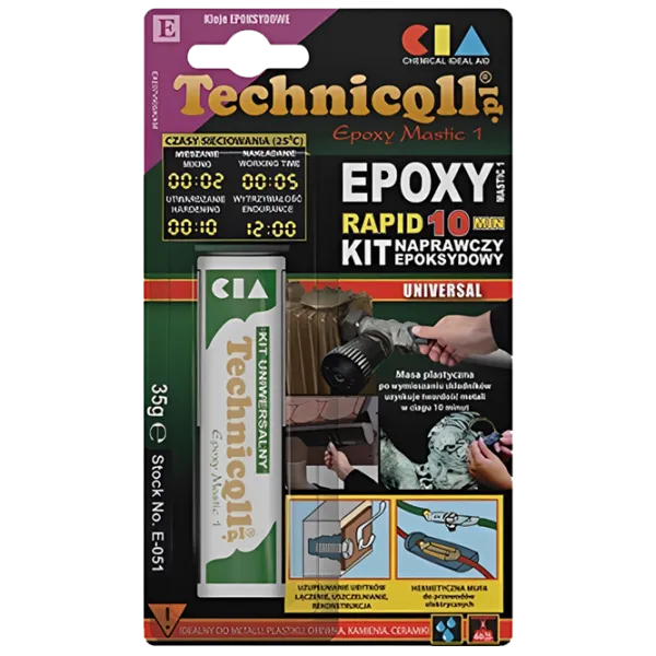 эпоксидная Шпаклевка Technicqll E-051 Универсальный photo 1