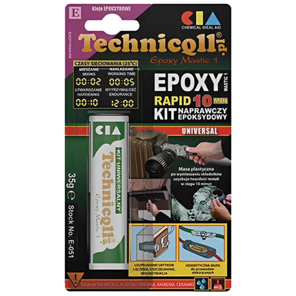 эпоксидная Шпаклевка Technicqll E-051 Универсальный photo 1