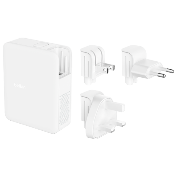 Încărcător de rețea Belkin WCH014BTWH White photo 1
