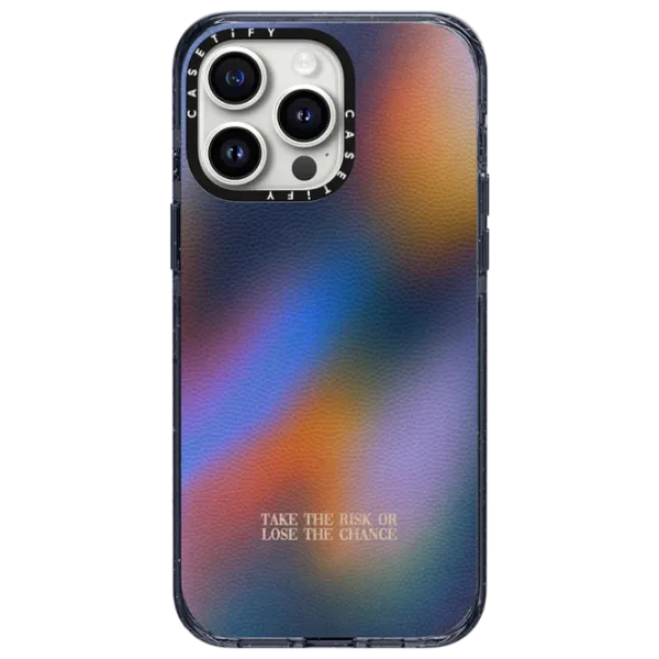 Husă pentru smartphone Apple iPhone 15 Pro Max Casetify/ MagSafe Back/ TPU/ Blue Multicolor photo 1