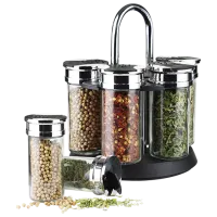 Set pentru condimente Fissman 6433 Transparent