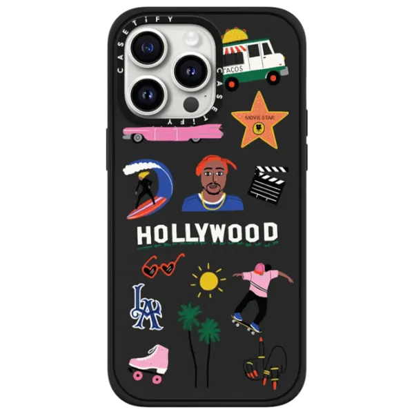 Чехол для смартфона Apple iPhone 14 Pro Casetify/ MagSafe Back/ TPU/ Матовый Черный photo 1