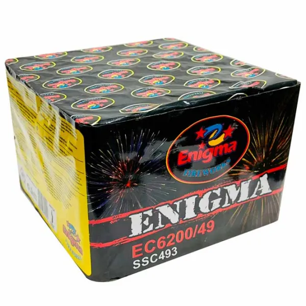 Baterie de artificii Pyro EC6200 49 focuri photo 1
