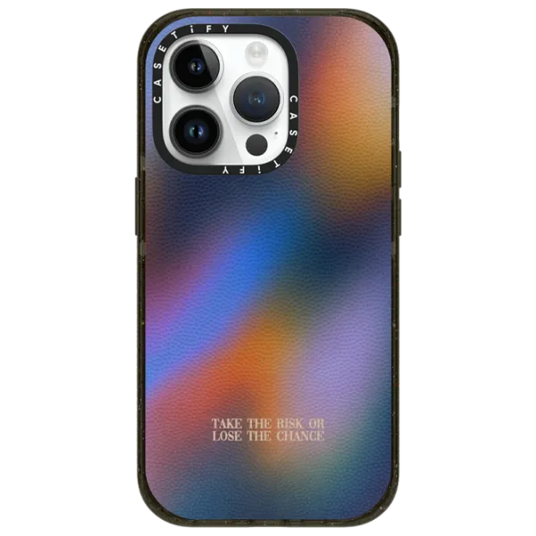 Husă pentru smartphone Apple iPhone 14 Pro Casetify/ MagSafe Back/ TPU/ Black Multicolor photo 1