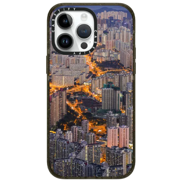 Husă pentru smartphone Apple iPhone 14 Pro Casetify/ MagSafe Back/ TPU/ Black Multicolor photo 1