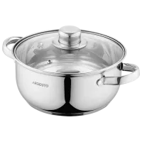 Кастрюля Ardesto AR1926BC 2.7 л Нержавеющая сталь/ Серебристый