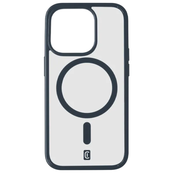 Husă pentru smartphone Apple iPhone 15 Pro Cellularline/ MagSafe Back/ TPU/ Transparent Blue photo 1