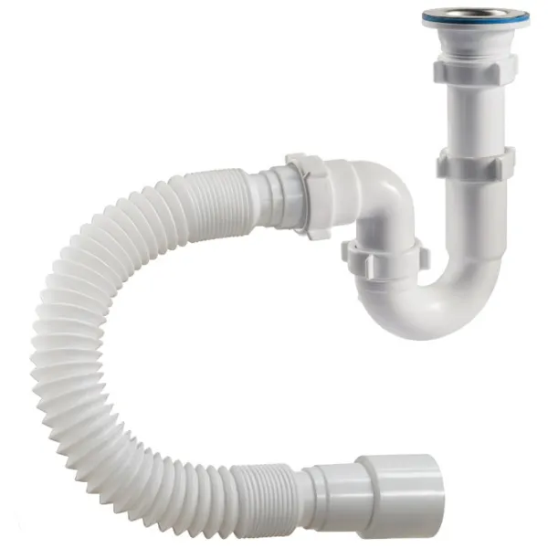 Sifon pentru lavoar Orio S-41019 70 mm/ Inox photo 1