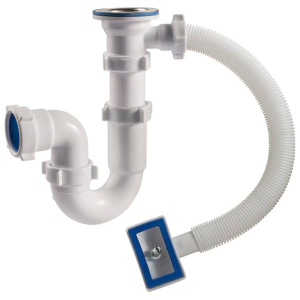 Sifon pentru lavoar Orio S-4104 70 mm/ Inox photo 1