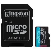 Карта памяти Kingston Canvas Go! Plus 256 ГБ MicroSD/ Class10