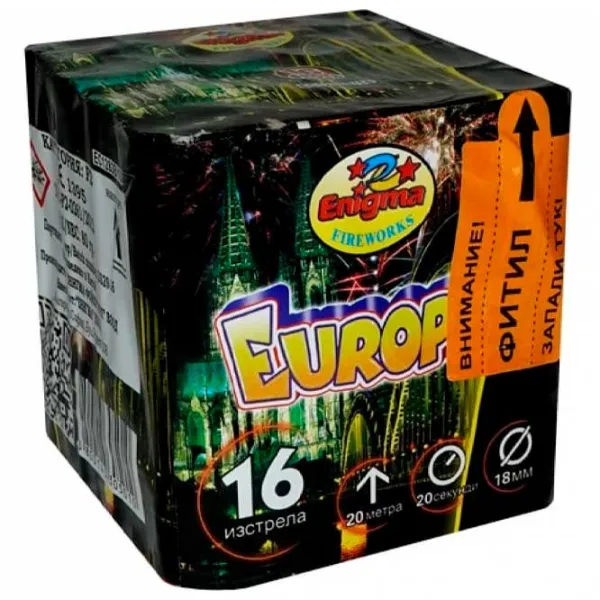 Baterie de artificii Pyro EC1283B 16 focuri photo 1