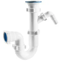 Sifon pentru lavoar Orio S-4105 70 mm/ Inox