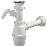 Сифон для раковины Orio B-40059 70 мм / нерж. сталь 