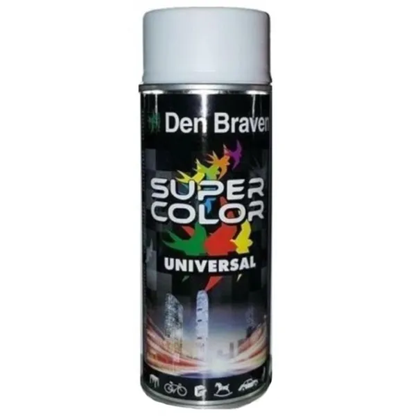 Vopsea auto Den Braven 743887 9010 400 ml/ Universal photo 1 Vopsea auto Den Braven 743887 9010 400 ml/ Universal photo 1
