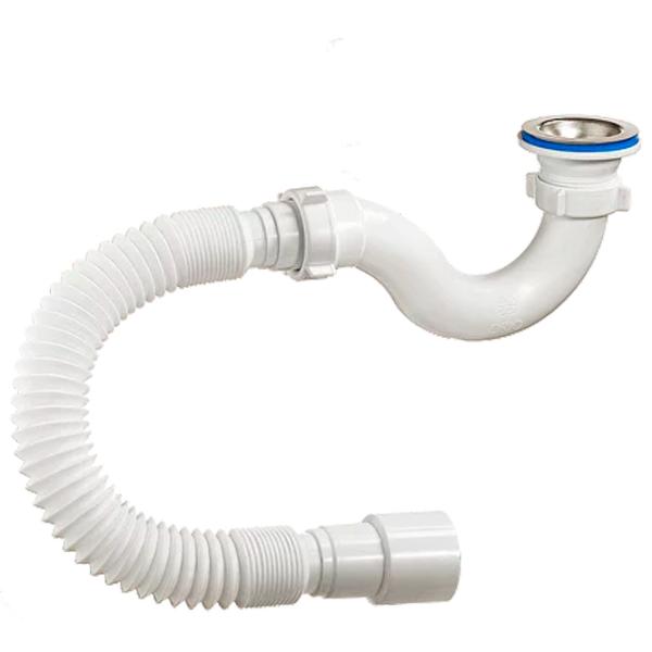 Sifon pentru cada-duș Orio A-42589 70 mm/ Inox photo 1