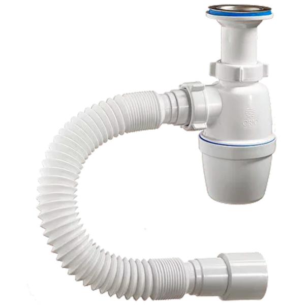 Sifon pentru lavoar Orio A-40029 70 mm/ Inox photo 1