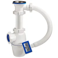 Sifon pentru lavoar Orio A-4004 70 mm/ Inox