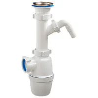 Sifon pentru lavoar Orio A-4005 70 mm/ Inox