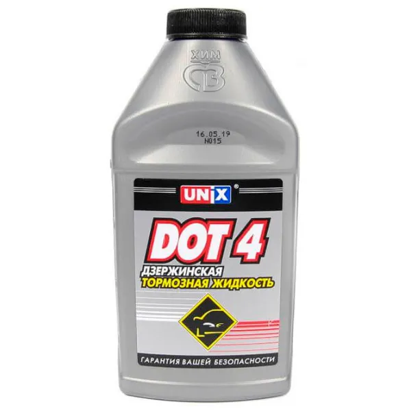 Тормозная жидкость Unix DOT-4 455 мл/ DOT-4 photo 1
