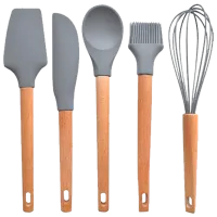 Set tacâmuri CasaMasa T4050 Silicon/ Gray