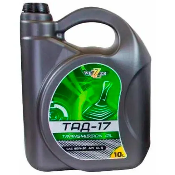Трансмиссионное масло Wezzer TAD-17 10 л/ минеральное/ 80W-90 photo 1