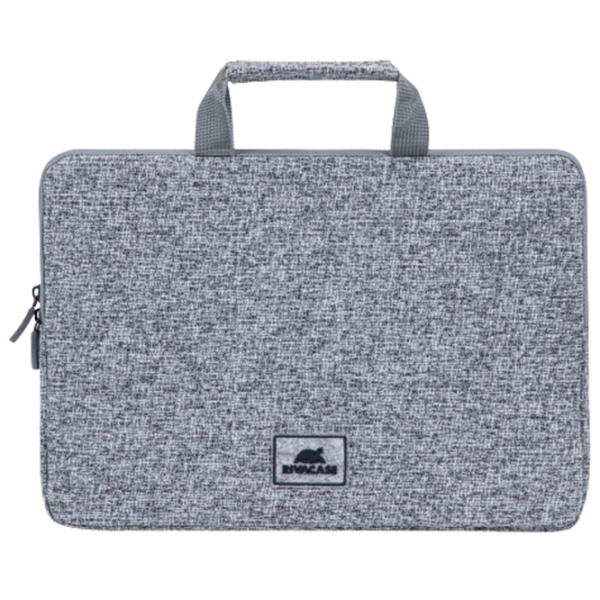 Husă pentru laptop RivaCase Laptop sleeve with handles 13.3"/ Grey photo 1