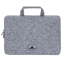 Чехол для ноутбука RivaCase Laptop sleeve with handles 13.3"/ Grey