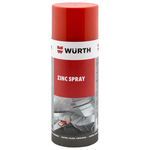 Vopsea auto Wurth Zinc 400 ml/ Pentru suprafețe metalice photo 1