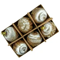 Игрушки для ёлки Global Christmas DS11287 8 см/ Шампанское