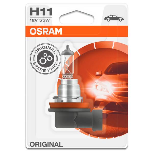Lampă auto Osram 64211-01B Halogen/ H11/ PGJ19-2/ 55 W/ 1350lm photo 1 Lampă auto Osram 64211-01B Halogen/ H11/ PGJ19-2/ 55 W/ 1350lm photo 1