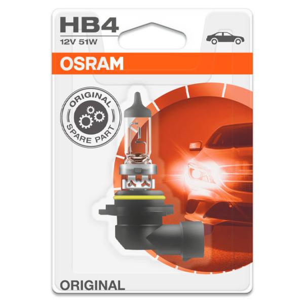 Lampă auto Osram 9006-01B Halogen/ HB4/ P22d/ 51 W/ 1000lm photo 1 Lampă auto Osram 9006-01B Halogen/ HB4/ P22d/ 51 W/ 1000lm photo 1