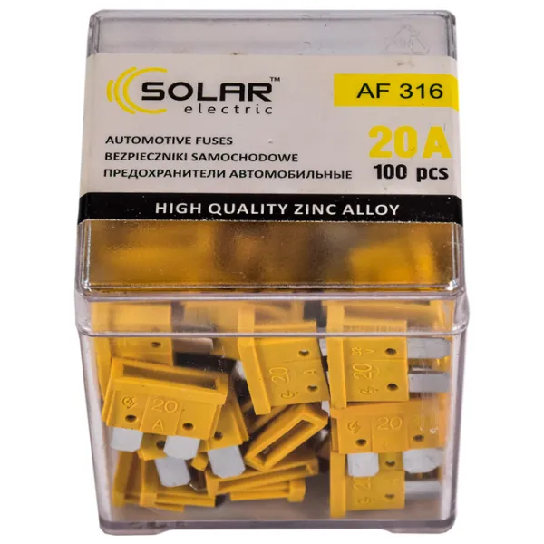 Предохранители Solar AF316 Металл photo 1
