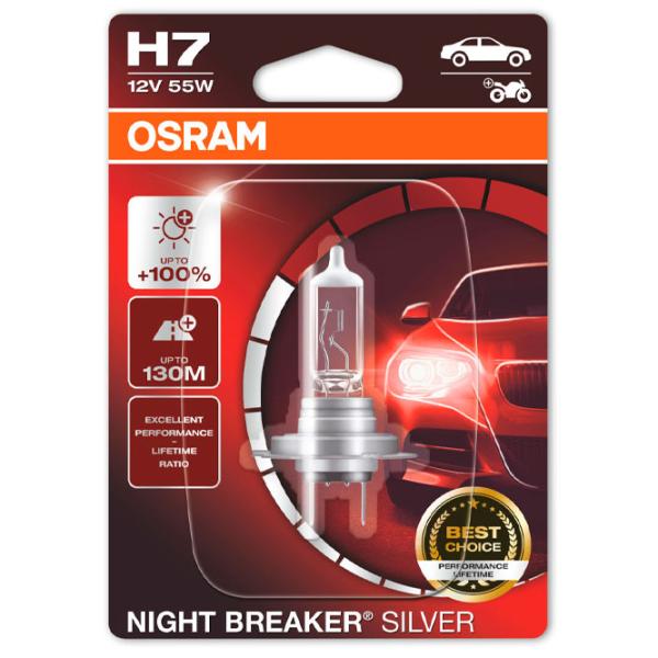Lampă auto Osram 64210NBS-01B Halogen/ H7/ PX26d/ 55 W/ 1500lm photo 1 Lampă auto Osram 64210NBS-01B Halogen/ H7/ PX26d/ 55 W/ 1500lm photo 1