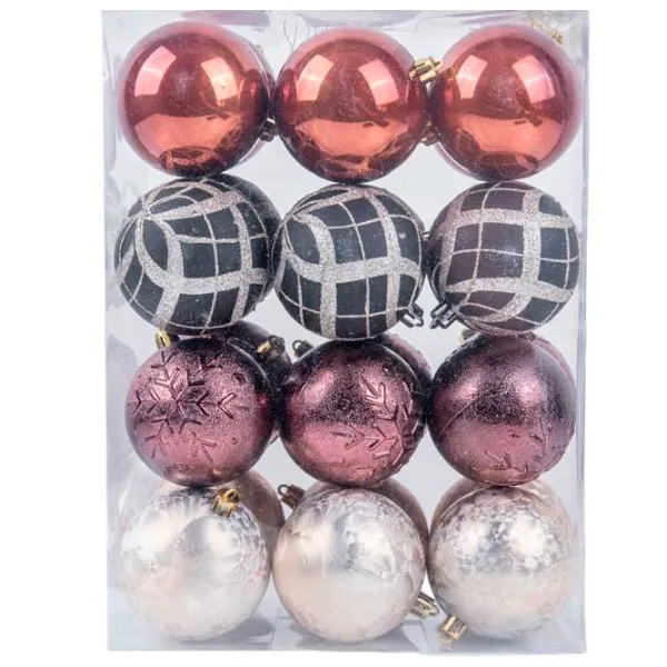 Jucării pentru brad Global Christmas DS11422 8 cm/ Multicolor photo 1