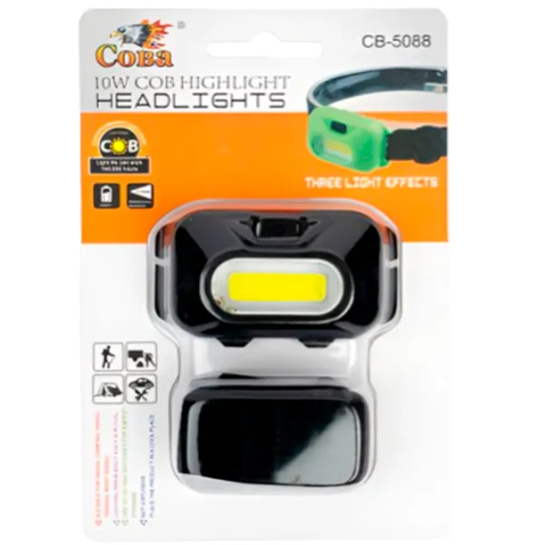 Фонарик Coba CB-5088 Черный photo 1