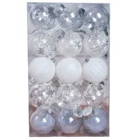 Игрушки для ёлки Global Christmas DS11592 6 см/ Прозрачный