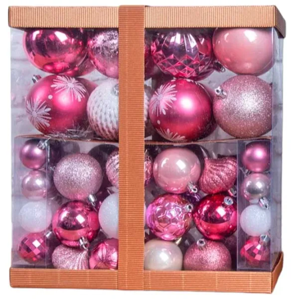 Jucării pentru brad Global Christmas DS11759 8 cm/ Multicolor photo 1
