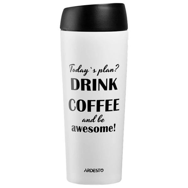 Cană termo Ardesto Coffee Time AR2645DMW Beige 0.45l photo 1