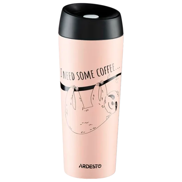 Cană termo Ardesto Coffee Time AR2645DBE Beige 0.45l photo 1