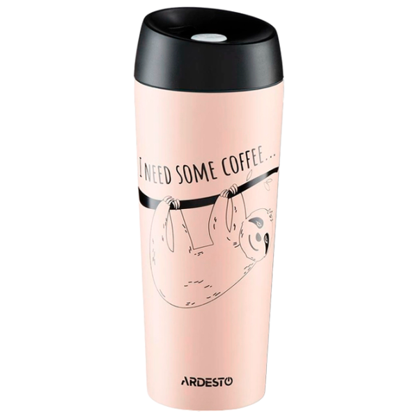 Cană termo Ardesto Coffee Time AR2645DBE Beige 0.45l photo 1