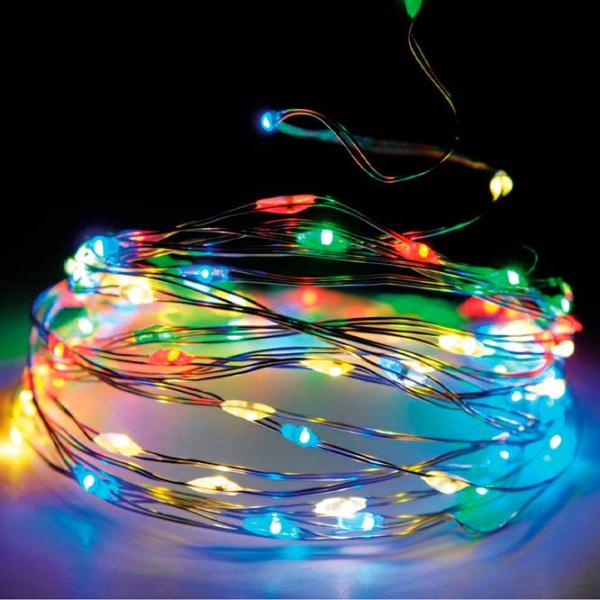 Гирлянды LED Christmas 51214 Нить/ Разноцветные photo 1