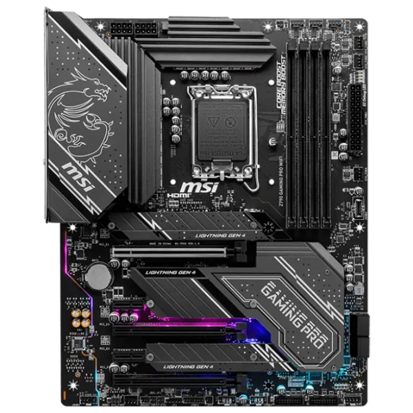 Материнская плата MSI Z790 GAMING PRO WIFI ATX/ Intel Z790 photo 1 Материнская плата MSI Z790 GAMING PRO WIFI ATX/ Intel Z790 photo 1