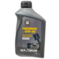 Моторное масло Maximum Premium 15W40 SG/ CD 15W-40 1 л минеральное